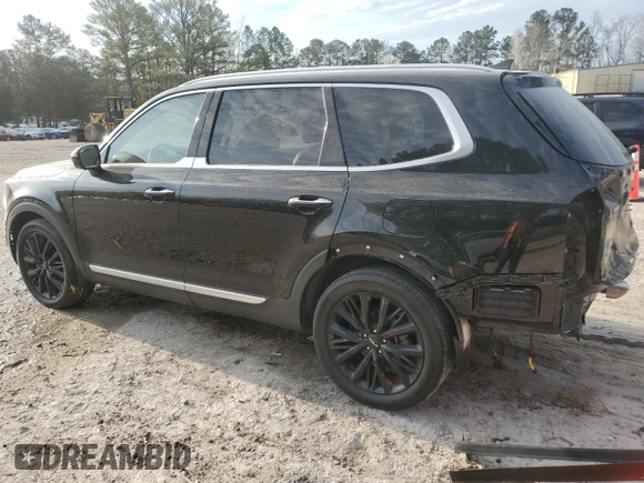2022 Kia Telluride SX with VIN 5XYP5DHC9NG219577, listed as a Copart auction lot 50753995 with 53,699 mi miles and Salvage Title. Bid and sale history available at DreamBid. Image 2.