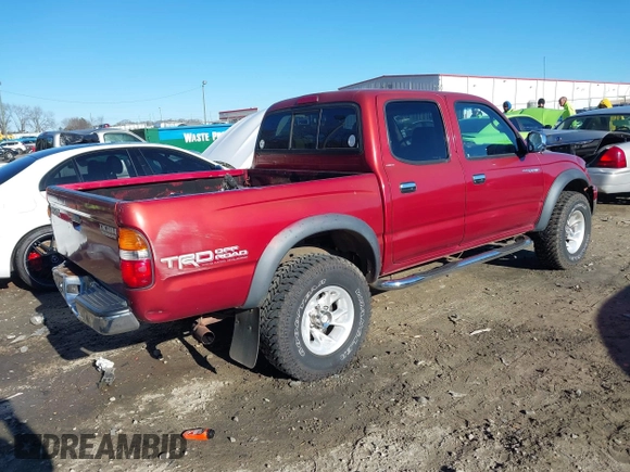 2002 Toyota Tacoma PreRunner with VIN 5TEGN92N72Z064911, listed as a IAAI auction lot 41172834 with 405,821 mi miles and . Bid and sale history available at DreamBid. Image 4.