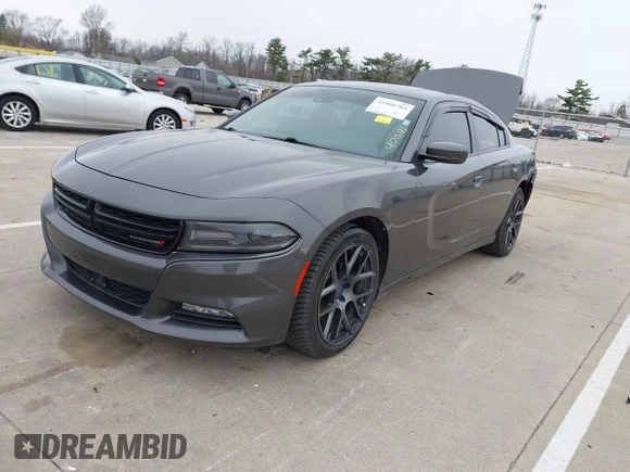 2018 Dodge Charger SXT Plus with VIN 2C3CDXHG0JH217495, listed as a IAAI auction lot 41998783 with 58,247 mi miles and . Bid and sale history available at carsss.com. Image 17.