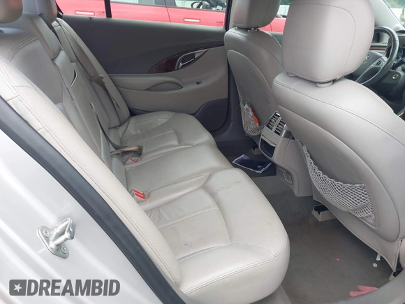 2012 Buick LaCrosse Premium 1 with VIN 1G4GD5E37CF325437, listed as a IAAI auction lot 42434040 with 201,528 mi miles and . Bid and sale history available at DreamBid. Image 8.