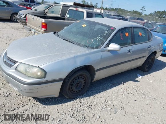 2004 Chevrolet Impala with VIN 2G1WF52E549173161, listed as a IAAI auction lot 42044407 with Not Provided miles. Bid and sale history available at carsss.com. Image 2.