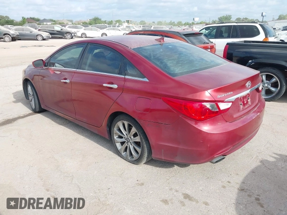 2012 Hyundai Sonata 2.4L Limited PZEV with VIN 5NPEC4AC4CH386426, listed as a IAAI auction lot 42036754 with 216,619 mi miles. Bid and sale history available at carsss.com. Image 3.