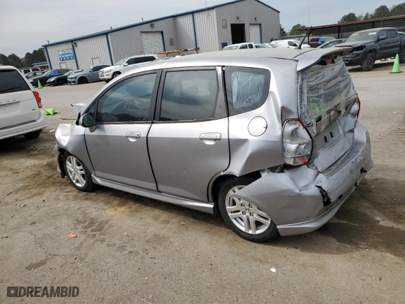 2008 Honda Fit Sport with VIN JHMGD38628S033061, listed as a Copart auction lot 50217965 with 187,069 mi miles and Salvage Title. Bid and sale history available at carsss.com. Image 2.