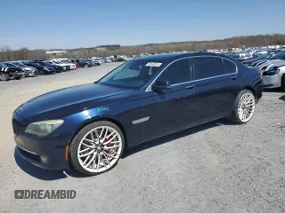 2010 BMW 7 Series 750Li z VIN WBAKB8C58ACY63800, wystawiony jako Copart lot #50148615 z przebiegiem 161 841 mil mil oraz Szkoda całkowita • Salvage title. Historia ofert i sprzedaży dostępna na DreamBid. Obrazek 1.