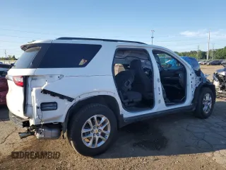 2019 Chevrolet Traverse LT Cloth with VIN 1GNERGKW5KJ294831, listed as a Copart auction lot 66363364 with Not Provided miles and Non Repairable. Bid and sale history available at carsss.com. Image 3.