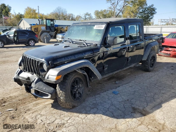 2023 Jeep Gladiator Freedom with VIN 1C6HJTAG8PL530536, listed as a Copart auction lot 78388054 with 37,637 mi miles and Salvage Title. Bid and sale history available at carsss.com. Image 1.
