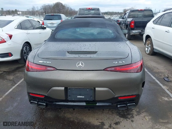 2022 Mercedes-Benz SL with VIN W1KVK8BB9NF010727, listed as a IAAI auction lot 41664171 with NaN miles. Bid and sale history available at carsss.com. Image 17.