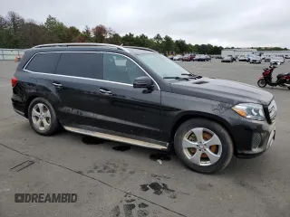 2017 Mercedes-Benz GLS 450 with VIN 4JGDF6EE1HA810438, listed as a Copart auction lot 68305714 with Not Provided miles and Salvage Title. Bid and sale history available at DreamBid. Image 4.