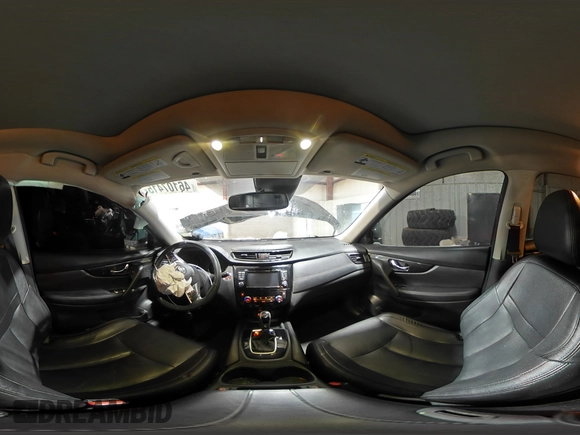 2017 Nissan Rogue SL z VIN 5N1AT2MV9HC798355, wystawiony jako Copart lot #46107415 z przebiegiem 101 683 mil mil oraz Szkoda całkowita • Salvage title. Historia ofert i sprzedaży dostępna na DreamBid. Obrazek 14.