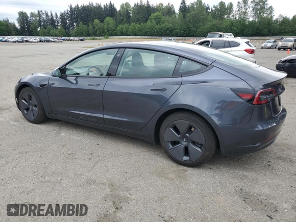 2023 Tesla Model 3 z VIN 5YJ3E1EA7PF683249, wystawiony jako Copart lot #56234465 z przebiegiem 9 494 mil mil oraz Szkoda całkowita • Salvage title. Historia ofert i sprzedaży dostępna na DreamBid. Obrazek 2.