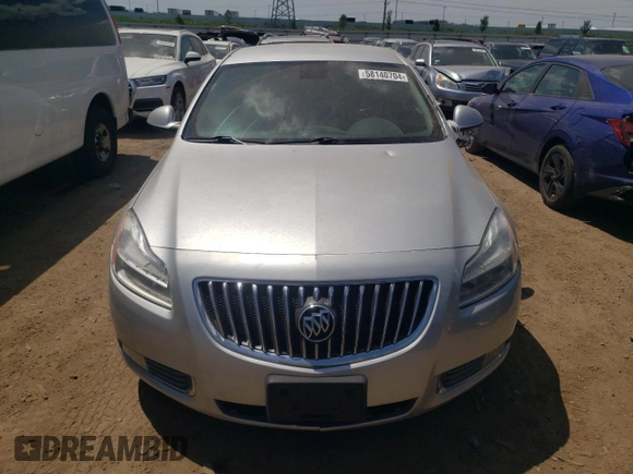 2011 Buick Regal CXL Turbo TO1 with VIN W04GV5EV5B1076340, listed as a Copart auction lot 66847104 with 148,503 mi miles and Salvage Title. Bid and sale history available at carsss.com. Image 5.