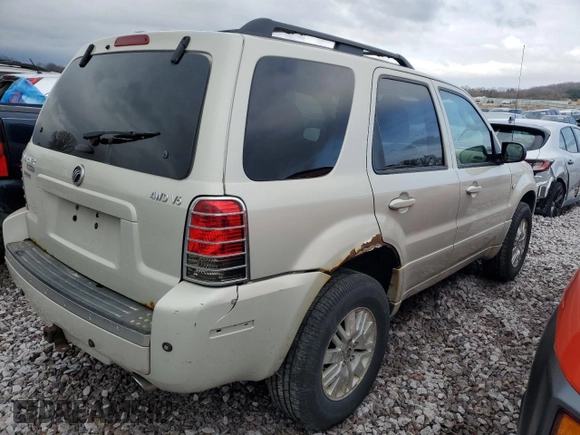 2007 Mercury Mariner Premier с VIN 4M2CU971X7KJ03424, выставлен на аукционе Copart как лот 51340895 с пробегом 185 576 миль миль и На запчасти • Non repairable. История ставок и продаж доступна на DreamBid. Изображение 3.