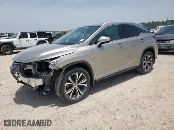 2022 Lexus RX 350 with VIN 2T2HZMDA2NC329679, listed as a Copart auction lot 57273415 with 36,914 mi miles and Salvage Title. Bid and sale history available at DreamBid. Image 1.