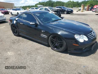 2006 Mercedes-Benz SL 500 with VIN WDBSK75F46F112958, listed as a Copart auction lot 66343425 with Not provided miles and Clean title. Bid and sale history available at DreamBid. Image 4.