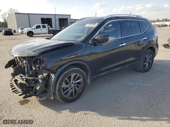 2016 Nissan Rogue SL with VIN 5N1AT2MT6GC785320, listed as a Copart auction lot 47467285 with 98,726 mi miles and Clean Title. Bid and sale history available at carsss.com. Image 1.