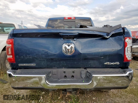 2022 Ram 2500 Big Horn with VIN 3C6UR5DJ3NG170399, listed as a Copart auction lot 53692075 with 60,281 mi miles and Salvage title. Bid and sale history available at DreamBid. Image 6.