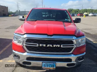 2023 Ram 1500 Big Horn with VIN 1C6RRFFG4PN561004, listed as a IAAI auction lot 42809372 with 75,509 mi miles and . Bid and sale history available at DreamBid. Image 17.
