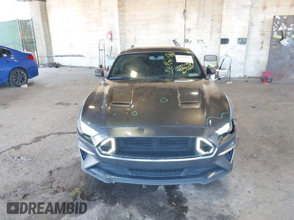 2019 Ford Mustang GT with VIN 1FA6P8CF3K5152306, listed as a IAAI auction lot 41923941 with 58,757 mi miles. Bid and sale history available at carsss.com. Image 12.