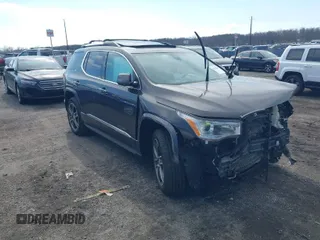 2019 GMC Acadia Denali with VIN 1GKKNXLSXKZ114736, listed as a IAAI auction lot 41679200 with 56,086 mi miles and . Bid and sale history available at carsss.com. Image 1.