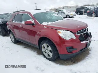 2012 Chevrolet Equinox LT w/1LT with VIN 2GNFLEE51C6244780, listed as a IAAI auction lot 41470402 with 214,916 mi miles. Bid and sale history available at carsss.com. Image 1.