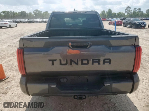 2022 Toyota Tundra SR5 with VIN 5TFLA5AB3NX009801, listed as a Copart auction lot 62122045 with 19,377 mi miles and Salvage title. Bid and sale history available at DreamBid. Image 6.