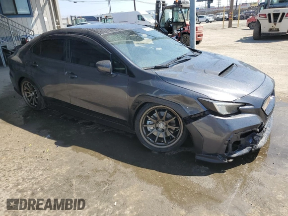 2022 Subaru WRX with VIN JF1VBAA68N9008879, listed as a Copart auction lot 50083555 with 59,632 mi miles and Salvage title. Bid and sale history available at DreamBid. Image 4.