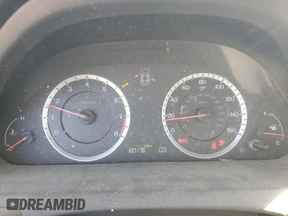 2012 Honda Accord EX with VIN 1HGCP2E78CA126892, listed as a Copart auction lot 77391944 with 180,176 mi miles and Salvage title. Bid and sale history available at DreamBid. Image 9.