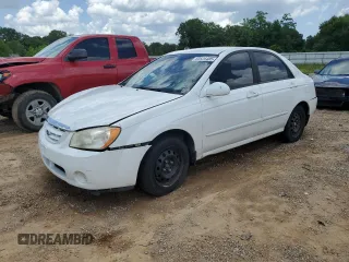 2005 Kia Spectra LX z VIN KNAFE121X55158019, wystawiony jako Copart lot #60526485 z przebiegiem 193 011 mil mil oraz Czysty tytuł • Clean title. Historia ofert i sprzedaży dostępna na DreamBid. Obrazek 1.