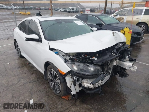 2020 Honda Civic EX-L with VIN 19XFC1F7XLE208720, listed as a IAAI auction lot 41725235 with 70,794 mi miles and . Bid and sale history available at DreamBid. Image 1.