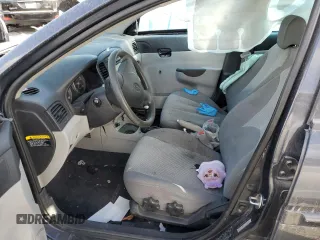 2008 Hyundai Accent GLS with VIN KMHCN46C38U229764, listed as a Copart auction lot 41918725 with 0 mi miles and Salvage Title. Bid and sale history available at carsss.com. Image 7.