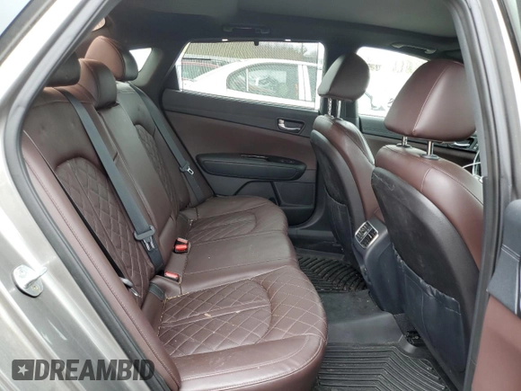 2016 Kia Optima SXL Turbo with VIN 5XXGV4L29GG022592, listed as a Copart auction lot 51810915 with 88,513 mi miles and Salvage title. Bid and sale history available at DreamBid. Image 10.