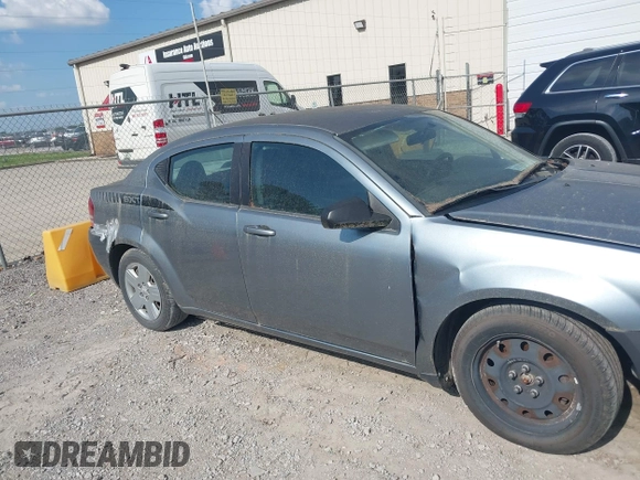 2010 Dodge Avenger SXT with VIN 1B3CC4FB1AN180129, listed as a IAAI auction lot 42150970 with 330,676 mi miles. Bid and sale history available at carsss.com. Image 6.