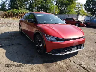 2022 Kia EV6 Wind with VIN KNDC3DLC6N5053247, listed as a Copart auction lot 64905964 with 118,575 mi miles and Salvage Title. Bid and sale history available at carsss.com. Image 10.