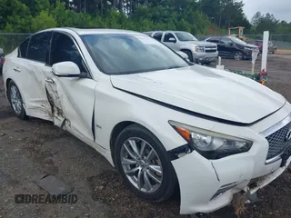 2017 Infiniti Q50 Premium z VIN JN1EV7AP6HM734919, wystawiony jako IAAI lot #42335532 z przebiegiem 170 578 mil mil oraz . Historia ofert i sprzedaży dostępna na DreamBid. Obrazek 1.
