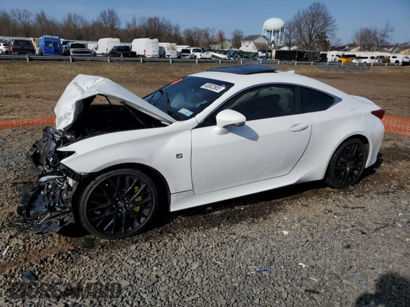 2016 Lexus RC 300 F Sport z VIN JTHSM5BC5G5001111, wystawiony jako Copart lot #48802905 z przebiegiem Nie podano mil oraz Szkody całkowita. Historia ofert i sprzedaży dostępna na DreamBid. Obrazek 1.