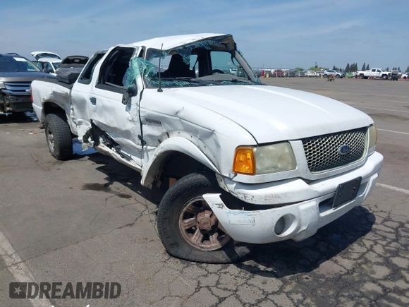 2005 Ford Ranger XL with VIN 1FTYR14U55PB06180, listed as a IAAI auction lot 42119760 with Not Provided miles. Bid and sale history available at carsss.com. Image 1.