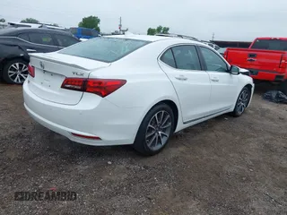 2015 Acura TLX Advance with VIN 19UUB2F74FA003547, listed as a IAAI auction lot 42101526 with 129,388 mi miles and . Bid and sale history available at DreamBid. Image 4.