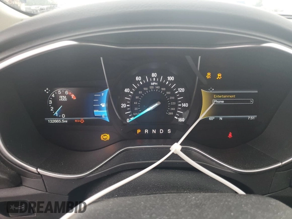 2017 Ford Fusion Titanium with VIN 3FA6P0K9XHR115627, listed as a Copart auction lot 59783105 with 132,665 mi miles and Clean title. Bid and sale history available at DreamBid. Image 9.
