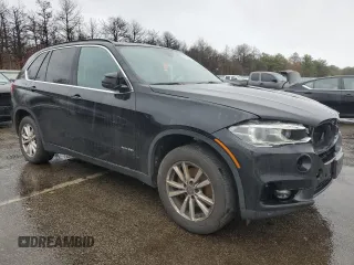 2015 BMW X5 xDrive35i with VIN 5UXKR0C5XF0P03599, listed as a Copart auction lot 50073085 with 167,051 mi miles and Clean Title. Bid and sale history available at carsss.com. Image 4.