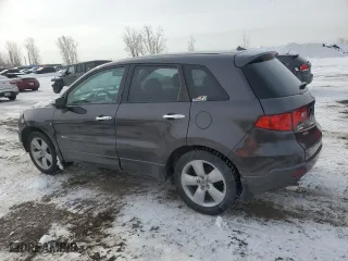 2009 Acura RDX with VIN 5J8TB18219A800544, listed as a Copart auction lot 47539815 with 190,446 mi miles and Salvage Title. Bid and sale history available at carsss.com. Image 2.