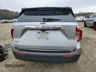 2021 Ford Explorer XLT with VIN 1FMSK8DH2MGA57763, listed as a Copart auction lot 43480875 with 35,545 mi miles and Salvage Title. Bid and sale history available at carsss.com. Image 6.
