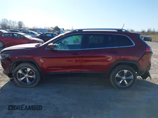 2020 Jeep Cherokee Limited with VIN 1C4PJMDNXLD555396, listed as a IAAI auction lot 41839372 with 36,078 mi miles. Bid and sale history available at carsss.com. Image 13.