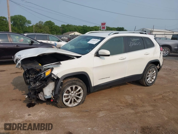 2019 Jeep Cherokee Latitude with VIN 1C4PJMCB5KD341728, listed as a IAAI auction lot 42405715 with 78,224 mi miles and . Bid and sale history available at DreamBid. Image 6.