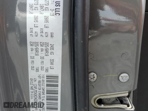 2019 Jeep Cherokee High Altitude with VIN 1C4PJMDX3KD422012, listed as a Copart auction lot 63529295 with 119,317 mi miles and Salvage title. Bid and sale history available at DreamBid. Image 13.