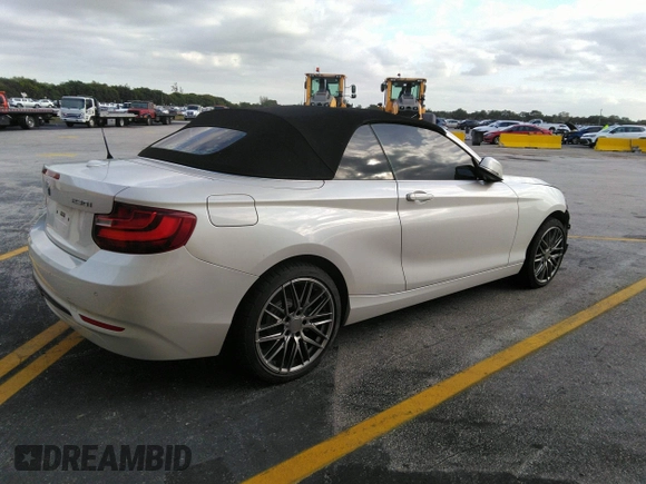 2017 BMW 2 Series 230i with VIN WBA2K9C38HV950695, listed as a IAAI auction lot 41610243 with 102,191 mi miles and . Bid and sale history available at DreamBid. Image 13.