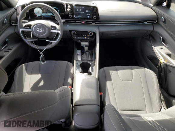 2021 Hyundai Elantra SEL with VIN 5NPLS4AG0MH021336, listed as a Copart auction lot 48324635 with 13,894 mi miles and Salvage Title. Bid and sale history available at carsss.com. Image 8.
