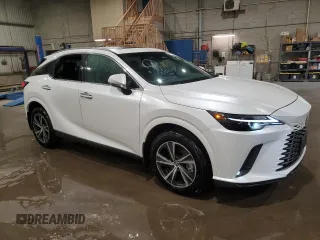 2024 Lexus RX 350h z VIN 2T2BBMCA8RC039156, wystawiony jako Copart lot #59473565 z przebiegiem 10 788 mil mil oraz Czysty tytuł • Clean title. Historia ofert i sprzedaży dostępna na DreamBid. Obrazek 4.