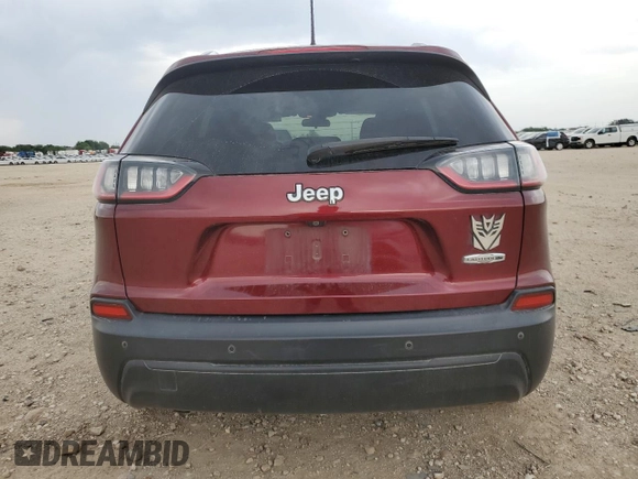 2020 Jeep Cherokee Altitude with VIN 1C4PJLLB4LD581137, listed as a Copart auction lot 55082395 with 63,685 mi miles and Salvage title. Bid and sale history available at DreamBid. Image 6.