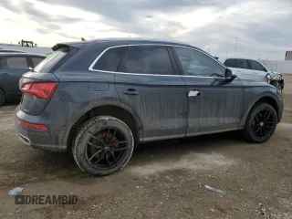 2018 Audi SQ5 Prestige with VIN WA1C4AFY6J2227150, listed as a Copart auction lot 51966885 with Not Provided miles and Salvage Title. Bid and sale history available at carsss.com. Image 3.