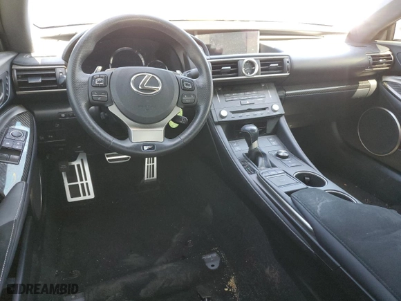 2016 Lexus RC F with VIN JTHHP5BC3G5005403, listed as a Copart auction lot 56260924 with 46,011 mi miles and Salvage Title. Bid and sale history available at carsss.com. Image 8.